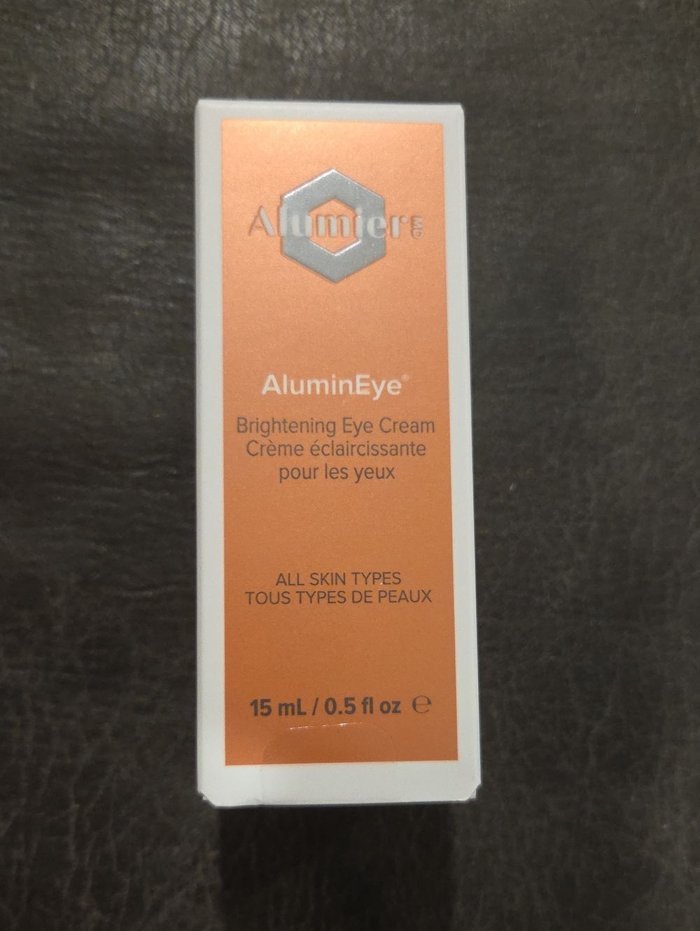 NIB Alumier MD Brightening Eye Cream 0.5 oz
